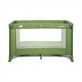 Baby Cot CARINA 1 Layer GREEN Stars